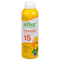 Alba Hawaiian Sunscreen Spray SPF 15 Coconut