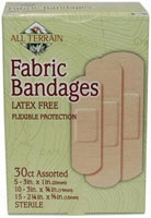 All Terrain Sterile Fabric Bandages Assorted Latex Free