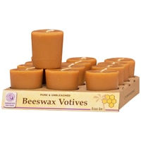 Aloha Bay Beeswax Votives 100% Pure Unbleached