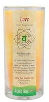 Aloha Bay Chakra Candle Jar Love Cedar Spruce Rosemary