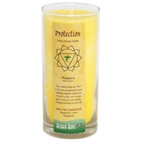 Aloha Bay Chakra Candle Jar Protection Bergamot Lime