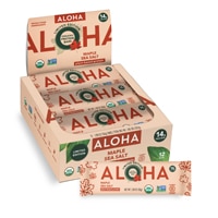 Aloha Organic Plant-Based Protein Bar Maple Sea Salt