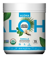 Aloha Organic Plant-Based Protein Powder Vanilla