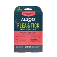 Alzoo Flea & Tick Large Dog Collar Plant-Based - Large