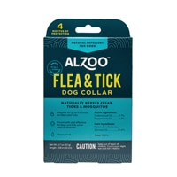 Alzoo Flea & Tick Small Dog Collar Plant-Based - Small