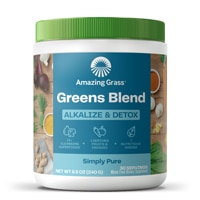 Amazing Grass Greens Blend Alkalize & Detox Simply Pure Powder