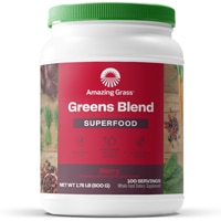 Amazing Grass Greens Blend Superfood Powder Berry