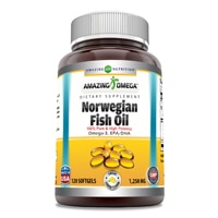 Amazing Nutrition Amazing Omega - Norwegian Fish Oil Lemon