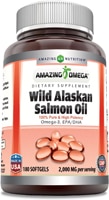 Amazing Nutrition Amazing Omega Wild Alaskan Salmon Oil