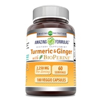 Amazing Nutrition Turmeric Curcumin & Ginger with BioPerine