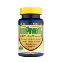 American BioSciences ImmPower D3 - AHCC + Vitamin D3 Daily Immune Maintenance