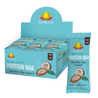 Amrita Non-GMO Plant Protein Bars Chocolate Chip Coconut