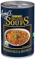 Amy's Hearty Organic Soups Spanish Rice and Red Bean