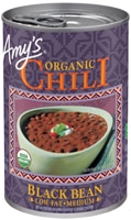 Amy's Organic Chili Low Fat Medium Black Bean