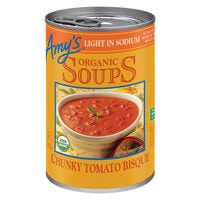 Amy's Organic Soup Light in Sodium Chunky Tomato Bisque