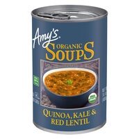 Amy's Organic Soups Quinoa Kale and Red Lentil Soup