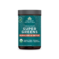 Ancient Nutrition Organic SuperGreens + Alkalize & Detox