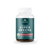 Ancient Nutrition Organic SuperGreens Gummy Strawberry Watermelon