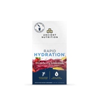 Ancient Nutrition Rapid Hydration Powder Strawberry Lemonade