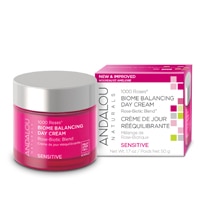 Andalou Naturals 1000 Roses Biome Balancing Day Cream - Sensitive