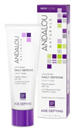 Andalou Naturals Age Defying Ultra Sheer Daily Defense Facial Lotion SPF 18