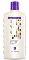 Andalou Naturals Full Volume Shampoo Lavender and Biotin