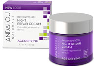 Andalou Naturals Resveratrol Q10 Night Repair Cream