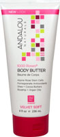 Andalou Naturals Velvet Soft 1000 Roses Body Butter