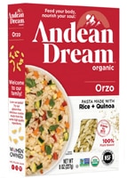 Andean Dream Quinoa Pasta Organic Orzo