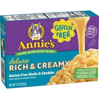 Annie's Deluxe Rich & Creamy Gluten Free Shells & Cheddar