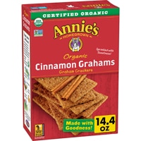 Annie's Homegrown Organic Graham Crackers Cinnamon