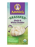 Annie's Homegrown Organic Grass Fed Shells & White Cheddar Macaroni & Cheese