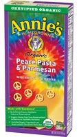 Annie's Homegrown Organic Peace Pasta & Parmesan Macaroni & Cheese