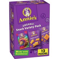 Annie's Homegrown Organic Snack Pack Variety