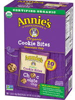 Annie's Organic Cookie Bites Chocolate Chip