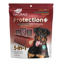 Ark Naturals Protection + Brushless Toothpaste Dental Chews Dogs 40+ lbs - Large