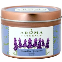 Aroma Naturals Soy Tin Candle Tranquility Lavender