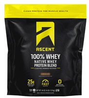 Ascent Native Fuel Whey Protein Powder - Informed Sport Certified Chocolate