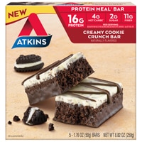 Atkins Creamy Cookie Crunch Meal Bar