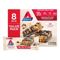 Atkins Meal Bar Value Pack Chocolate Chip Granola