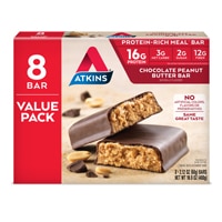 Atkins Meal Bar Value Pack Chocolate Peanut Butter