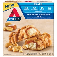 Atkins Peanutty Overload Snack Bar