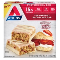 Atkins Protein Meal Bar Strawberry Shortcake