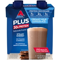 Atkins Protein Plus RTD Creamy Milk Chocolate