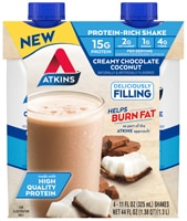 Atkins Protein Shake Creamy Chocolate Coconut