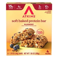 Atkins Soft Baked Protein Bar Blueberry