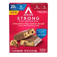 Atkins Strong High Protein Bar Chocolate Chip Cookie Dough