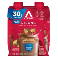 Atkins Strong High Protein Shake Chocolate Peanut Butter