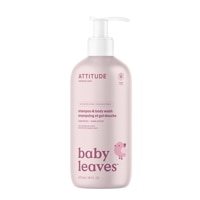 Attitude Baby Leaves 2 in 1 Shampoo & Body Wash Fragrance Free