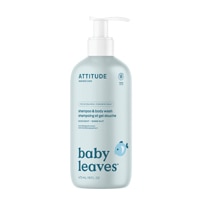 Attitude Baby Leaves 2 in 1 Shampoo & Body Wash Good Night Almond Milk